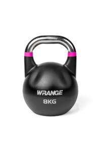 Mattsvart Wrange competition kettlebell black 8kg. Produktkod:WR_CKB_black_8