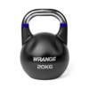Mattsvart Wrange competition kettlebell black, 20kg. Produktkod:WR_CKB_black_20