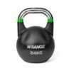 Mattsvart Wrange competition kettlebell black, 24kg. Produktkod:WR_CKB_black_24