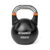 Mattsvart Wrange competition kettlebell black, 28kg. Produktkod:WR_CKB_black_28