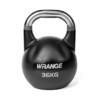 Mattsvart Wrange competition kettlebell black, 36kg. Produktkod:WR_CKB_black_36