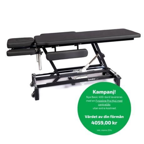 Fysioline Basic 400 treatment table KAMPANJ