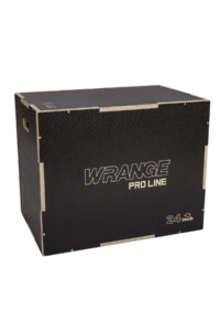 Wrange Pro Line Plyo Box i trä, svart