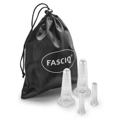 Fasciq Facial Cupping set 2 x Mini och 2 x Medium